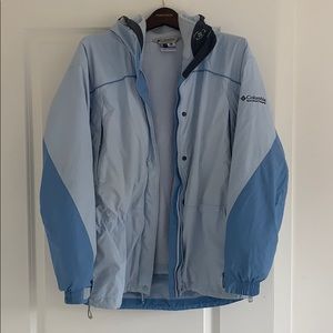 Blue ski jacket